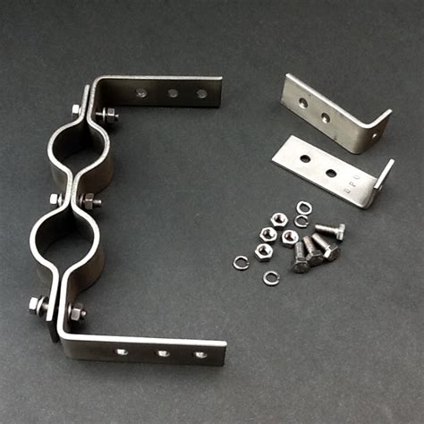 metal tubing offset bracket|offset stainless steel flat brackets.